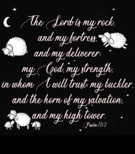 Load image into Gallery viewer, PRE-ORDER SALE Psalms 18:2 Wall Decal (Wall Sticker)