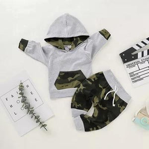 Camouflage,Gray & White Jumpsuits