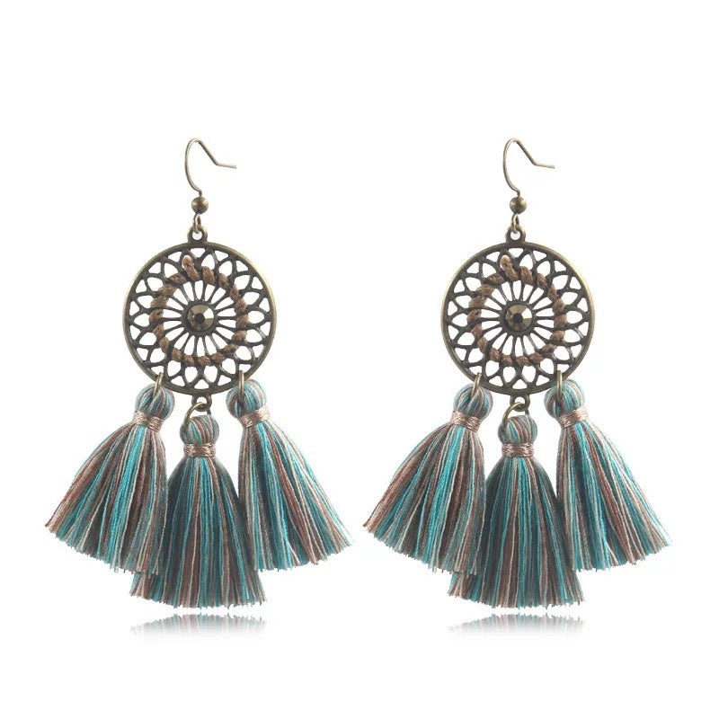 3Fringe Earrings