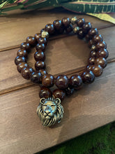 Load image into Gallery viewer, Neck Ornament Lion King (MEN’S) Glossy Brown