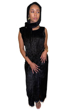 Load image into Gallery viewer, Double Wrap Dress (Beaded Fringe)