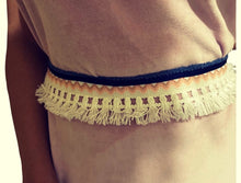 Load image into Gallery viewer, Fringe Belt Pink &amp; White (Women’s)
