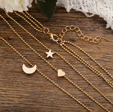 Load image into Gallery viewer, I ❤️ the New Moon Necklace