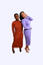 Load image into Gallery viewer, Ribbed Knitted dress