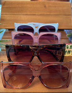 Oversized Square/Circular Sunglasses