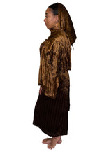 Load image into Gallery viewer, Double Wrap Dress (Brown)