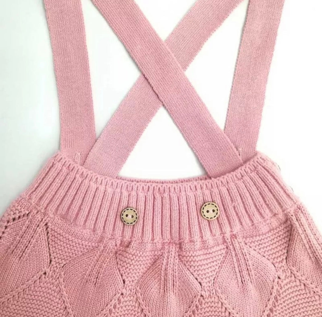 Knit Pink (GIRLS)Skirt & Sweater Set