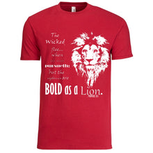Load image into Gallery viewer, PRE-ORDER (BOLD AS LION) (Men’s) T-SHIRT